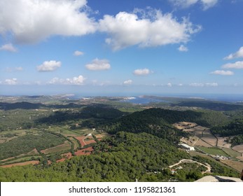 View On Minorca From Monte Toro