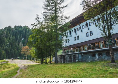 View On Mountain Hotel PTTK Kalatowki In Tatras. Zakopane, Poland.