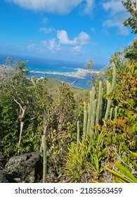 View On Moutain, Hikes In Sint Maarten