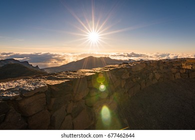 View On Mt. Haleakala In Maui