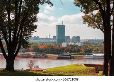 View On New Belgrade From Belgrade Fortress