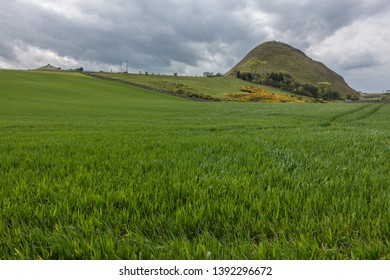 View On North Berwick Law, East Lothian Scotland.