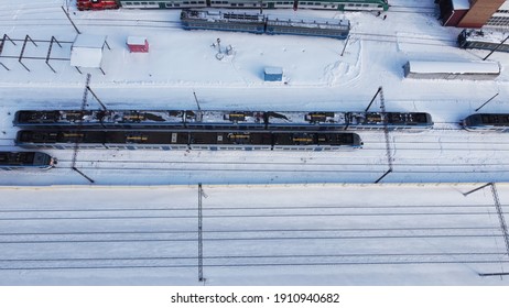 View On Passenger Express Train Depo