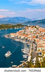 View On Poros, Greece