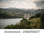 View on San Stefano near Erimitis in Corfu, Greece