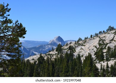 View On Sentinel Dome From Tioga Pass