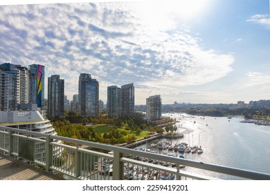 view on vancouver skyline from granville street bridge - Powered by Shutterstock