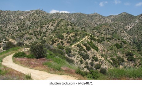 View On The Vital Link Trail In Burbank, CA