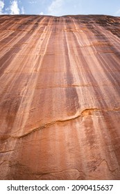 View On Whispering Cave In Echo Park Campground, Dinosaur Nation Monument, Utah And Colorado, USA