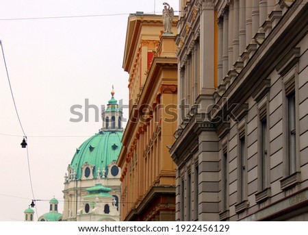 Similar – Foto Bild Karlskirche Wien im Abendlicht