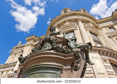 View of the Opera National de Paris Garnier, France
