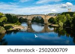 View of Ourense bridges, a city in northwestern Spain, known for its hot springs, Galicia, Europe