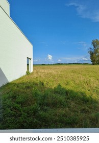 A View out fra Fuglsang Museum of Art. Placed on Lolland Island southern Denmark. 