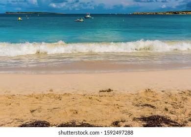 A View Out To Sea From Orient Beach In St Martin