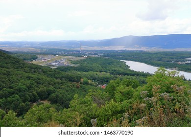 View Over The Autodrom In Most In Czech Republic