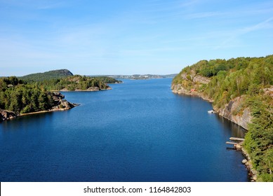 View Over Bohuslän (Bohuslan) Archipelago In Sweden
