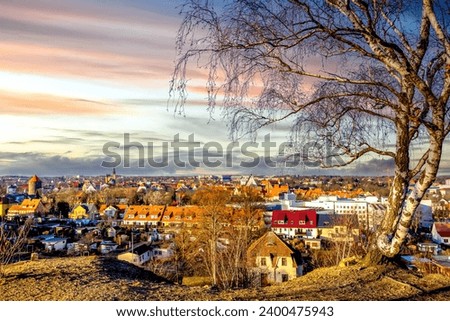 View over Freiberg, Saxony, germany  Stock photo © 