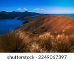 View over French Pass, Marlborough Sounds