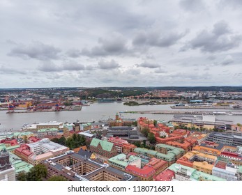 View Over Gothenburg And Hisingen Island