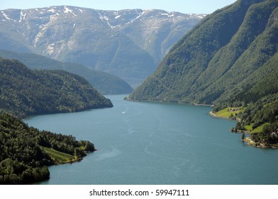 View Over Hardangerfjord, Norway