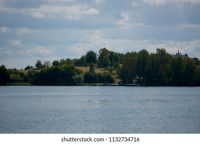 View Over The Island Birka, Viking Town At 1 000s In Ekerö, Stockholm