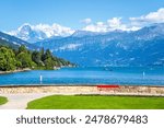 View over Lake Thun, Switzerland