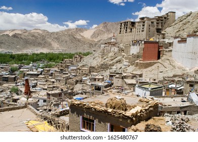 View over Leh valley, Indus valley, Ladakh, Jammu and Kashmir, India - Shutterstock ID 1625480767
