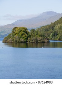 View Over Loch Tay To Ben Lawers