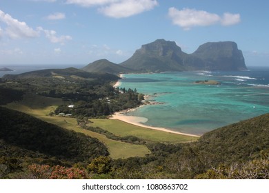 View Over Lord Howe Island, Australia