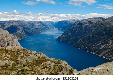 View Over Lysefjord