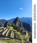 View over Machu Picchu near Cusco, Peru