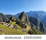 View over Machu Picchu near Cusco, Peru