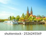 View over Neuruppin, Brandenburg, Germany 