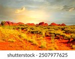 View over Outback, Northern Territory, Australia 