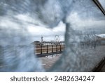 View over the Pier in Scheveningen, NL.