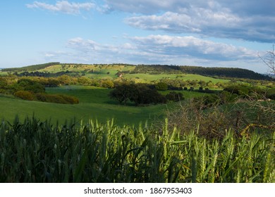 View Over Ribatejo Region In Portugal 