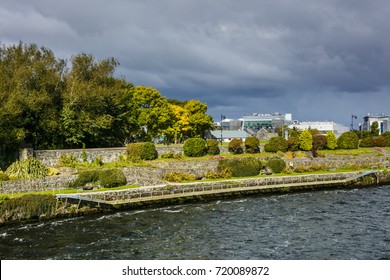 View Over The River Of NUI Galway University