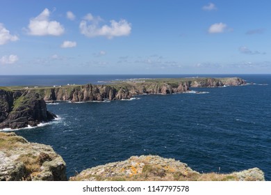 View Over Tory Island On A Clear And Sunny Day