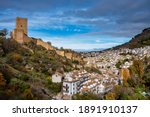 View over Yedra Castle in Cazorla Town, Jaen Province, Andalusia, Spain.