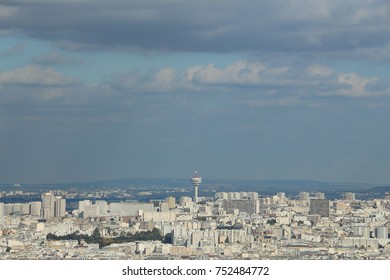 view overlooking the town