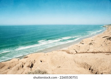 View of the Pacific Ocean in California Coast, San Diego. - Powered by Shutterstock