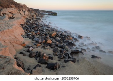 View Of The Pacific Ocean In Point Mugu State Park.