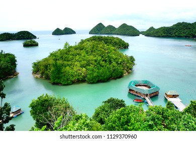 View Of Panay Gulf In The Philippines