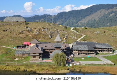 View Of Parashar Rishi Temple Located At An Altitude Of 2,730 Meters In District Mandi, Himachal Pradesh 