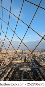 View of Paris from Eiffel tower