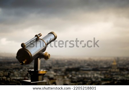 view of paris from the eiffel tower