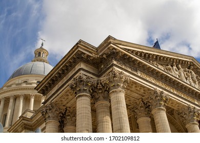 View of Paris Pantheon Paris France Greek Architecture
