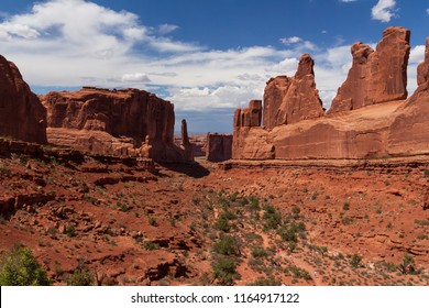 The view from Park Avenue in Arches National Park, which was really stunning - Shutterstock ID 1164917122