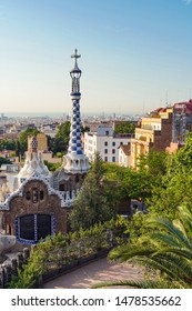 A View From Park Güell, Barcelona, Spain