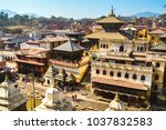 View of Pashupatinath Temple in Kathmandu, Nepal